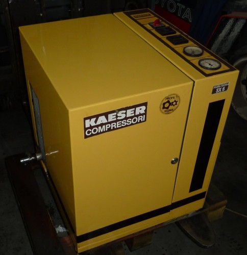 Compressore Kaeser SX 6 - 4 kw - Plastin Gold